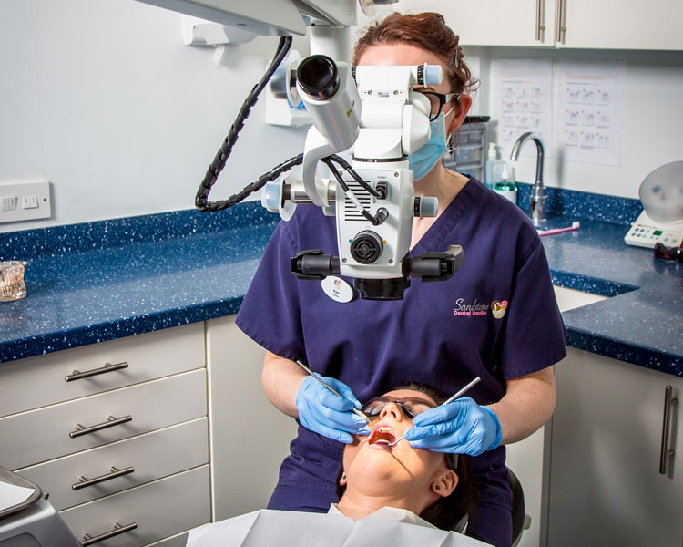 dentist and patient